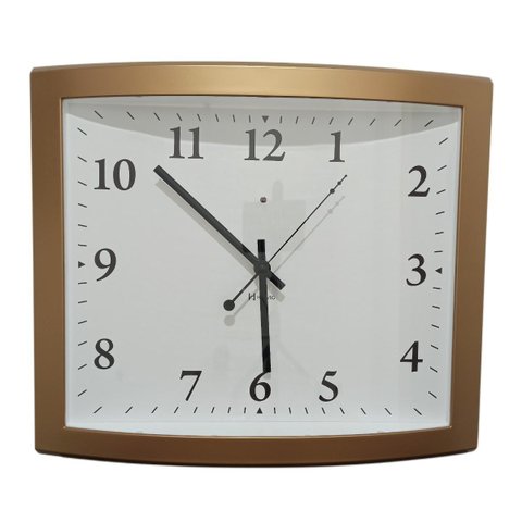 Relógio de Parede Silencioso Sensor Iluminação Noturna 6910