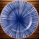 Ver imagem 4 de Kit Jogo Prato Raso Jantar 12peças 12 Pessoas Abstratta 28cm