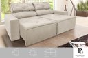 Ver imagem 1 de Sofá Retrátil e Reclinável 1,50m com Molas – Conforto e Estilo para Sua Sala