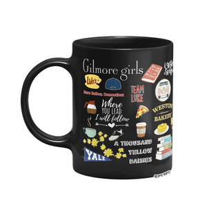 Caneca Icons Moments - Gilmore Gilrs Preta
