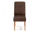 Ver imagem 3 de Conjunto 2 Cadeiras Laura - DJ Móveis Carvalho Euroupeu/Marrom Café