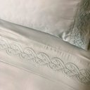 Ver imagem 3 de Jogo de Cama Casal Liso com Bordado 4 Peças - Forest - Bella Notte