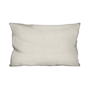 Almofada Decorativa Premium Texturizada Bege Claro - 50x30cm