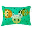 Ver imagem 4 de Kit Fronha Portallar Malha 100% Algodão Estampa Localizada Girl e Juju (02 Unidades) Branco