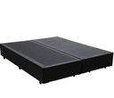 Ver imagem 3 de Cama Base Box Casal Bipartido Preto 138x188 Sintético