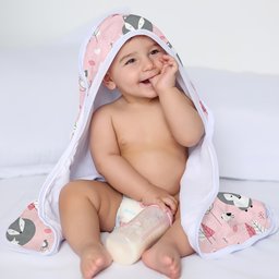 Toalha Com Capuz Baby Vivaldi - Baby Azul Sul Brasil - 2
