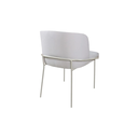 Ver imagem 5 de Kit 4 Cadeiras de Jantar Liz Linho Palha e Metal Champanhe