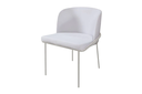 Ver imagem 4 de Kit 4 Cadeiras de Jantar Liz Linho Palha e Metal Champanhe