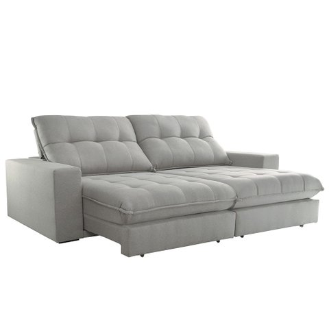 Sofa Retrátil Dublin 2,30m Mola Ensacada 04 Lugares Txr