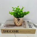 Ver imagem 4 de Conjunto decorativo livro 'Decor' + vaso rose gold cerâmico