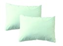 Ver imagem 1 de Par de Fronhas 50x70cm Percal 180 Fios 100% Algodão Padrão Hotel