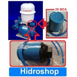 Chave de Pressão Pressostato para Pressurizador Komeco Inova Equibras Sakura Kikawa 1/2cv Tp825 - 01 - 3