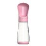 Garrafa Água Pet Portátil com Trava 330ml para Passeio:rosa - 6