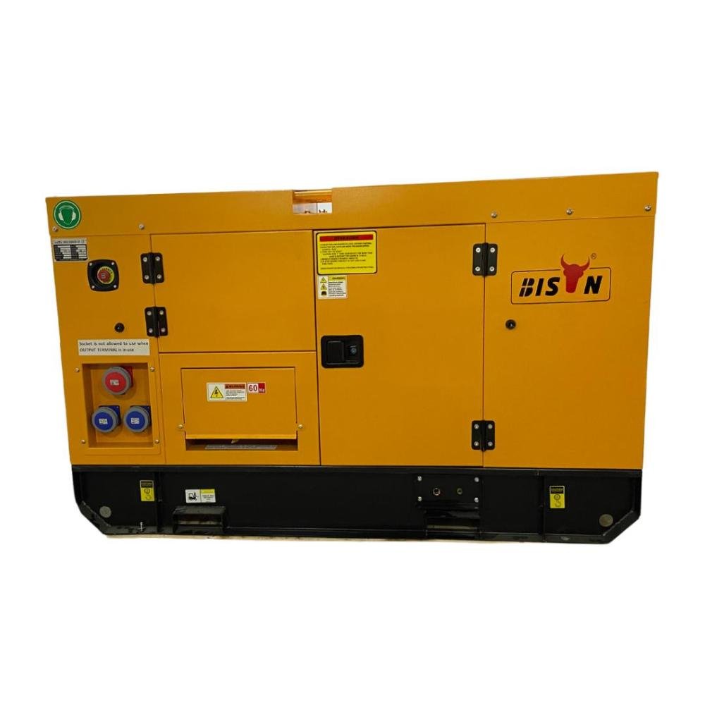 Gerador de Energia a Diesel Cabinado 25 Kva, 220/380v Trifásico com Painel Ats - 1