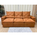 Ver imagem 6 de Sofá 4 e 5 Lugares 3,20m Retrátil e Reclinável Alpoim Estofados Athenas:terracota