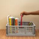 Ver imagem 6 de Caixa Organizadora 14l Dobrável de Plástico Multiuso - Oikos