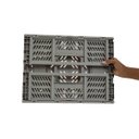 Ver imagem 2 de Caixa Organizadora 14l Dobrável de Plástico Multiuso - Oikos