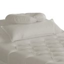 Ver imagem 4 de Maca Estofada Capitonê Corino Cores - DS Estofados - Bege