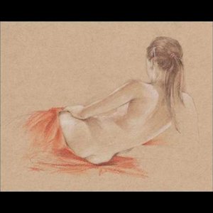 Classical Figure Study I Canaleta 80x64cm Preta