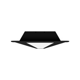 Luminária Led Taschibra Tl Slim 10 de Embutir 20w Bivolt Preta 6500k Luz Branca - 3
