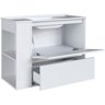 Gabinete Suspenso com Lavatorio e Gavetao Bl2002 Branco Faem - 4