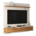 Ver imagem 3 de Painel para TV até 65 Polegadas 161,6CMX151,6cm e com Detalhe Canelado e Cantos Arredondados Branco