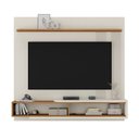 Ver imagem 2 de Painel para TV até 65 Polegadas 161,6CMX151,6cm e com Detalhe Canelado e Cantos Arredondados Branco