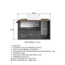 Ver imagem 7 de Gabinete de Banheiro Suspenso 80cm com 1 Toalheiro 2 Portas e 1 Gaveta com Cuba