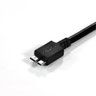 Cabo para Hd Externo Usb a 3.0 Macho para Micro Usb B 3.0 (10 Pinos) Macho 28awg Puro Cobre 1 Metro - 1