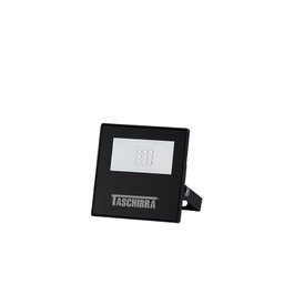 Refletor Tr Led Slim 20w 6500k Luz Fria Branca Resistente À Água Taschibra Preto - 1