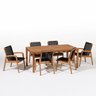 Conjunto 6 Cadeira 1 Mesa 180cm - Varanda Coberta/área Gourmet Traço - 2