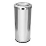 Cestinho De Lixo Em Aço Inox Com Tampa Meia Esfera Inox 50l - 1