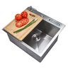 Cuba Artizan Plus Welle 54x46x20cm Cozinha Inox 304 - 2