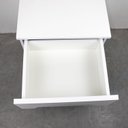 Ver mais imagens de Mesa Cabeceira com 2 Gavetas Capela Branco