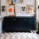 Ver imagem 1 de Aparador para Sala de Estar 85cm Trendy Preto