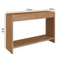 Ver imagem 3 de Aparador para Sala de Estar 2 Gavetas Brisa