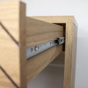 Ver imagem 7 de Aparador para Sala de Estar 2 Gavetas Brisa Marrom/Olmo