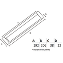 Ver imagem 7 de Puxador Celleno IL 155 - Preto - 192MM