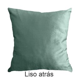 Kit 2 Capas para Almofada Drapeada em Veludo Quadrada 60x60 Verde Menta - 6