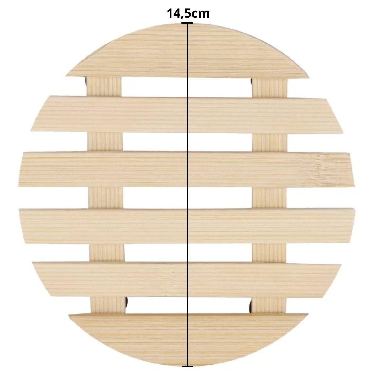 Forma Assadeira de Pão Retangular Grande Antiaderente 2l + Descanso de Panela Redondo Madeira - 3