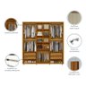 Guarda-Roupa Casal 6 Portas 100% MDF com Pés Veronese - 10
