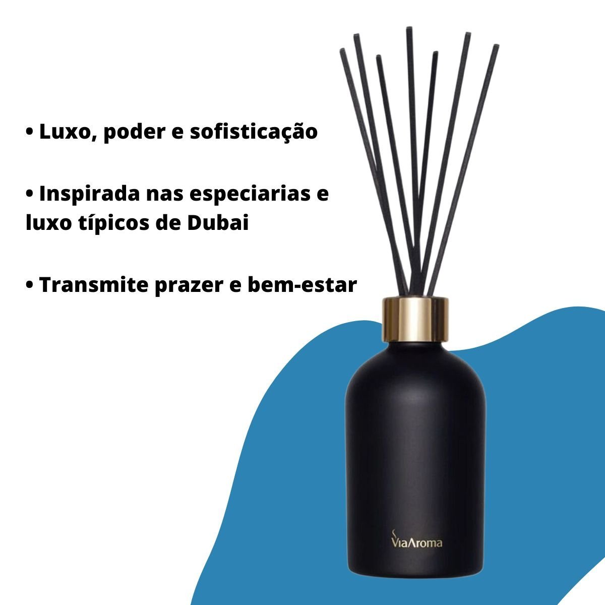 Difusor de Varetas Aromático Essências do Mundo 200ml - Wp Connect Difusor de Varetas Essências do M - 2