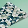 Papel de Parede Triângulos Geométricos 1 Arte Destaque 3,50 Metros - 3