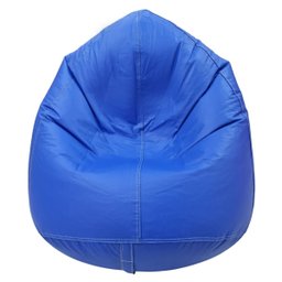 Puff Gota Mariju - Azul Bic - Já com Enchimento - Conforto e Estilo para Sala, Quarto, Escritório, G - 2