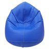 Puff Gota Mariju - Azul Bic - Já com Enchimento - Conforto e Estilo para Sala, Quarto, Escritório, G - 2