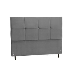 Cabeceira Casal King Size 195 Cm New Paris Chumbo para Cama Box Estofada - Jbe Móveis