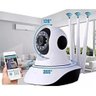 Câmera Ip 1.3mp 720p Hd Wireless Wifi Audio Sd P2p Hd 3 Antenas . - 2