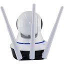 Ver imagem 3 de Câmera Ip 1.3mp 720p Hd Wireless Wifi Audio Sd P2p Hd 3 Antenas .