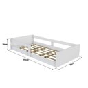 Ver imagem 3 de Cama Infantil Montessoriana Solteiro Branco Yescasa