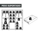 Ver imagem 6 de Guarda-Roupa Casal 6 Portas 100% MDF com Espelhos e Pés Miró Marrom/Cumaru/Opala